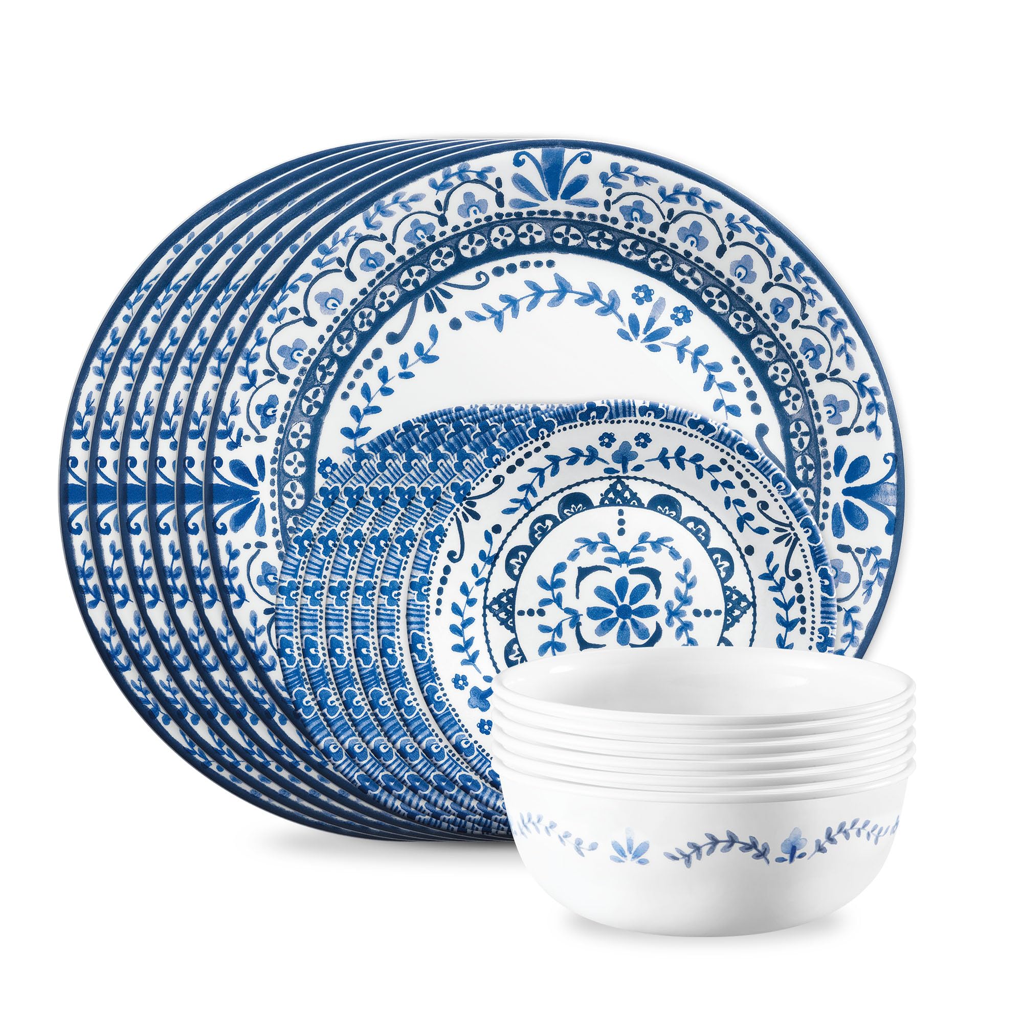 Amazon.com | Corelle Vitrelle 18-Piece Service for 6 Dinnerware