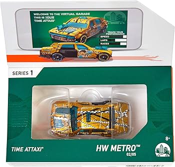 Amazon.com: Hot Wheels Toy Car,1:64 Scale id Time Attaxi Embedded