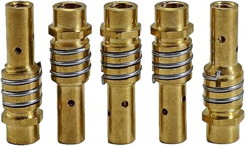 RIVERWELD Difusor de punta de contacto 002.0078 Fit 15AK MB15 MIG MAG Co2 soplete de soldadura 5pk
