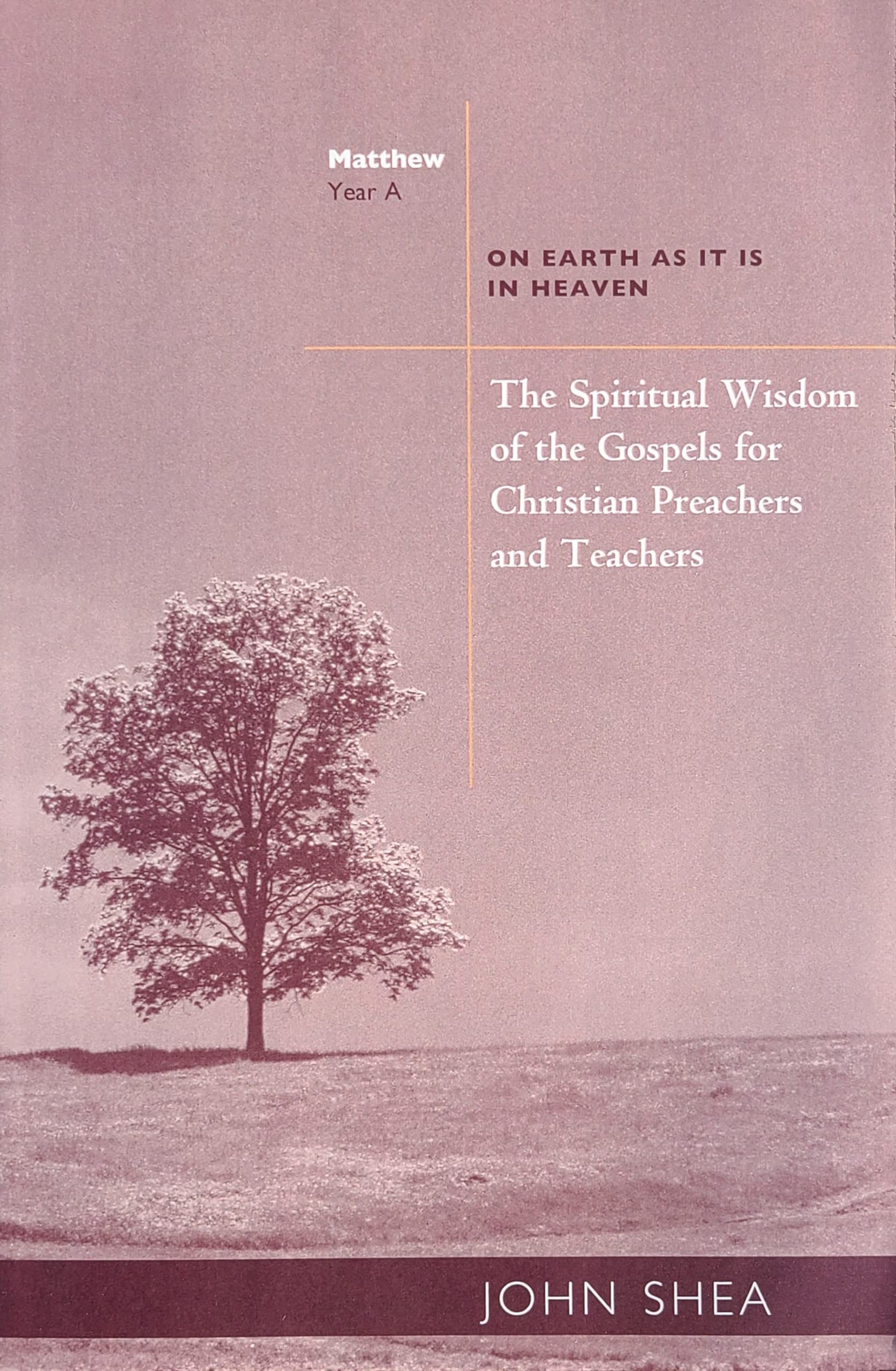 The Spiritual Wisdom of the Gospels for Christian Preachers and Teachers: On Earth as It Is in Heaven Year A: 1