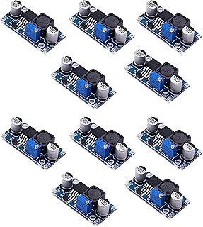 Songhe XL6009 XL6009E1 Boost Converter Module DC - DC 4.5-30V to 5-35V Output Voltage Adjustable Step-up Converter Board Module Better Than LM2577 (10pcs)