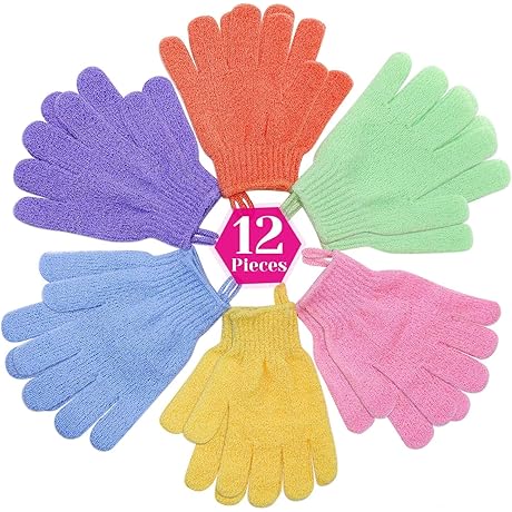 Garshana Gloves, 100% Natural Raw Silk Massage Gloves, Indulge in the Ancient...