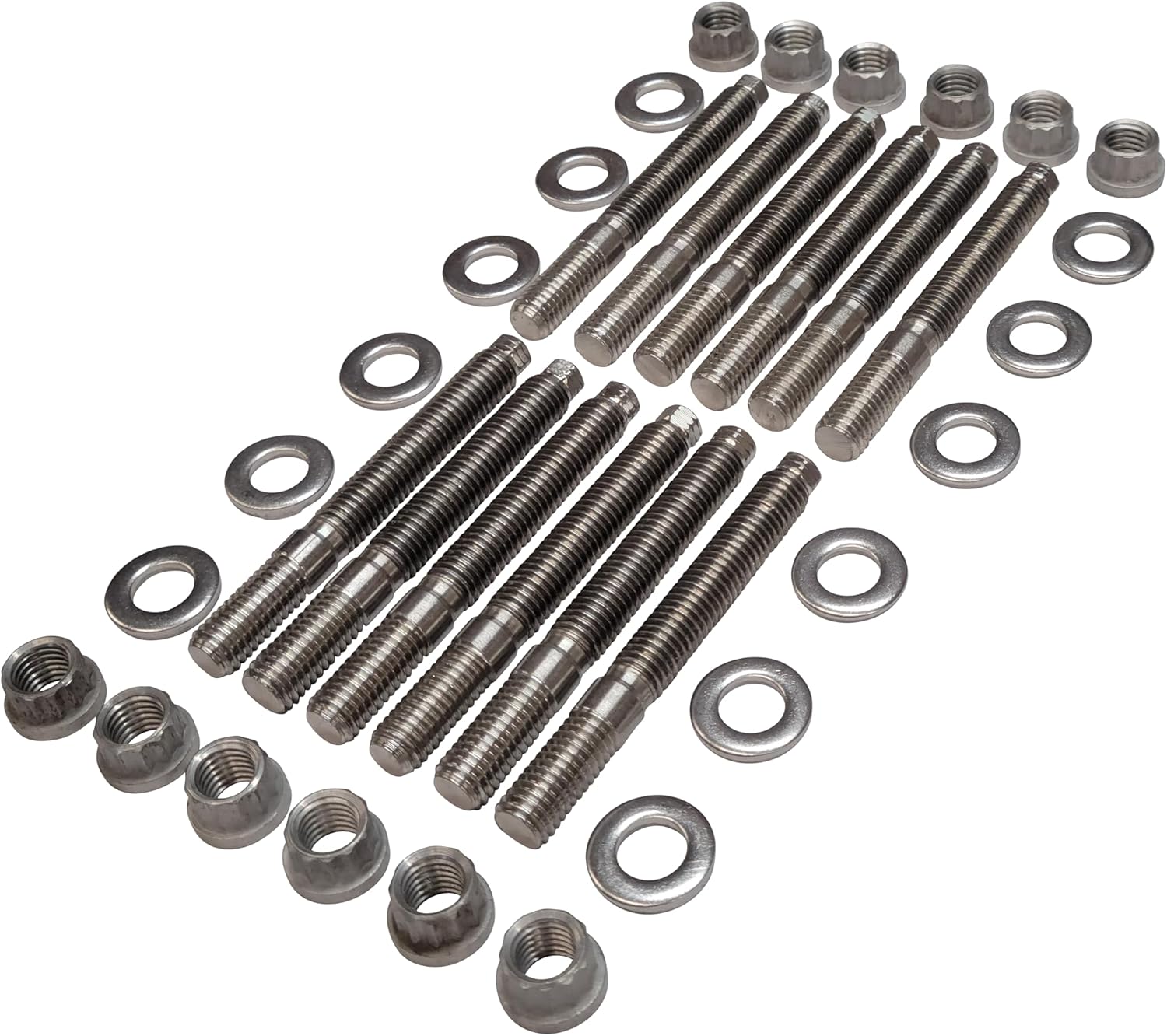 Extra Long Exhaust Manifold Stainless Stud Kit for early 5.9l Cummins Diesel