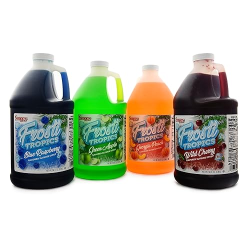 Snappy Frosti Tropics Blue Raspberry, Green Apple, Georgia Peach and