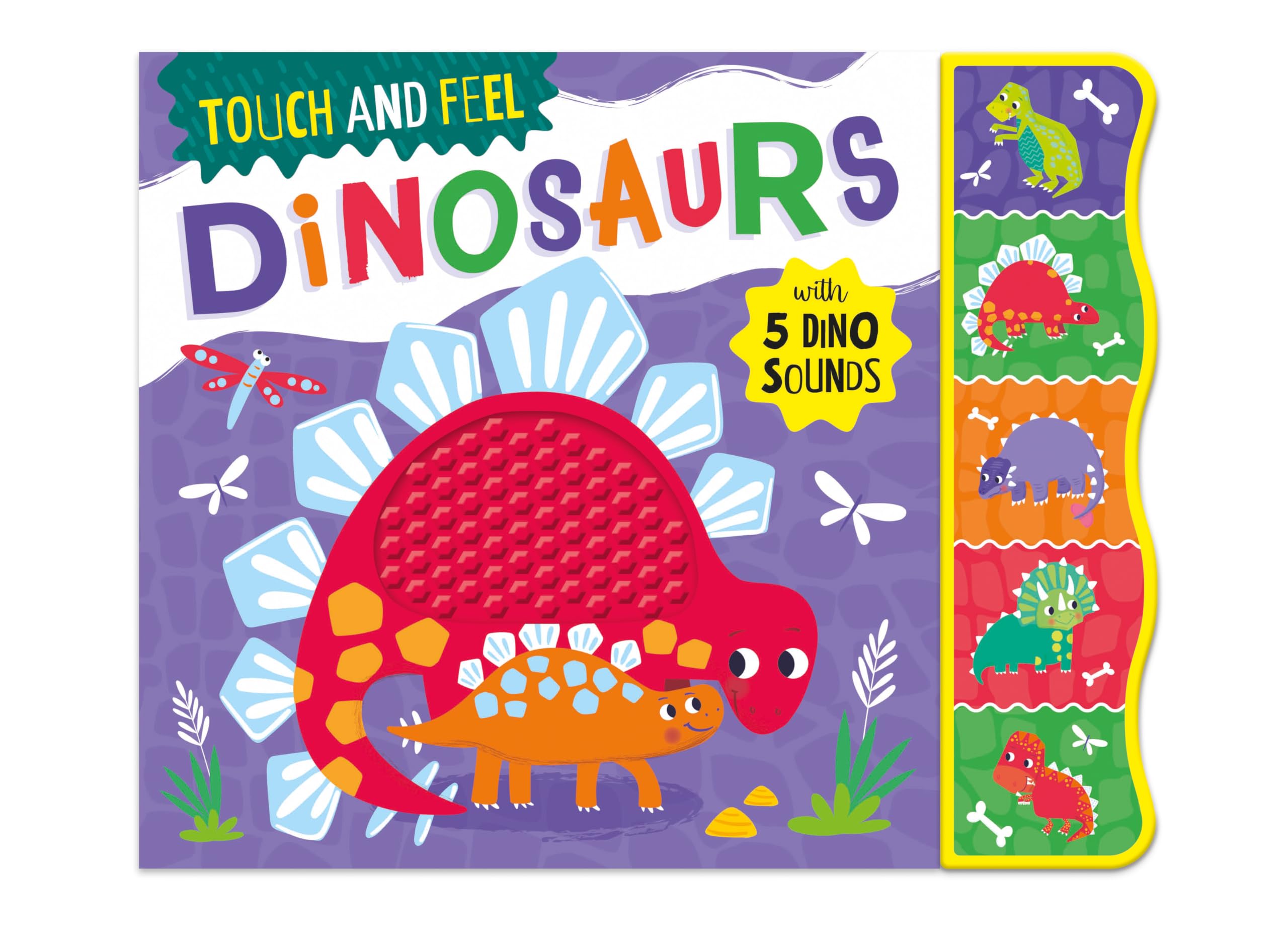Touch & Feel Dinosaurs (Touch & Feel Sound Books)