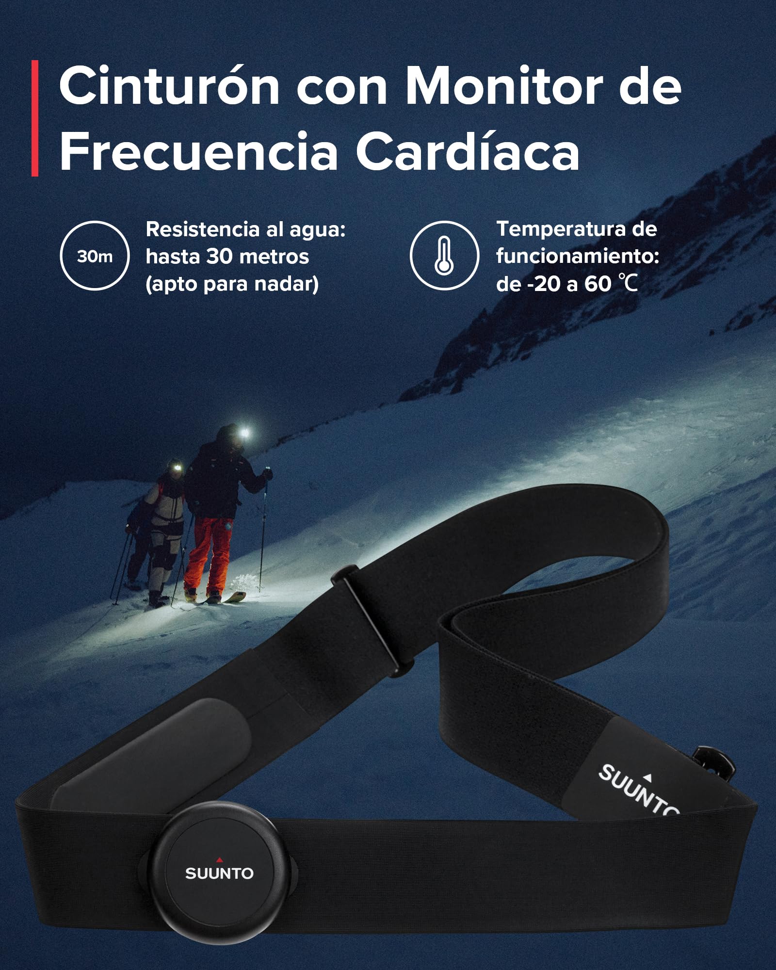 SUUNTO Vertical Reloj Deportivo - Smartwatch GPS, GPS de Doble Frecuencia, Mapas sin Conexión Gratuitos, Autonomía de hasta 50 Días, Carcasa Resistente Militarmente, Resistente al Agua hasta 100m