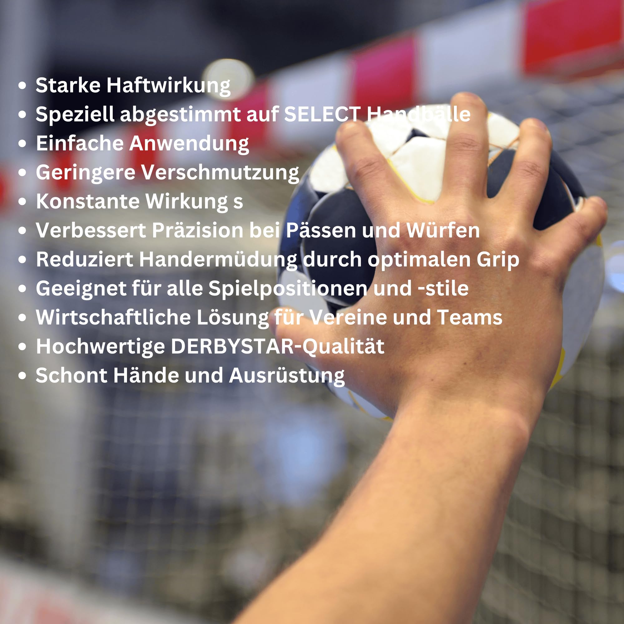sport-macher Set - 2X Profcare Handball-Harz 500ml - Starke Haftwirkung für optimale Ballkontrolle - Einfache Anwendung & Reinigung - Weniger Verschmutzung - Ideal für Trainings & Wettkämpfe