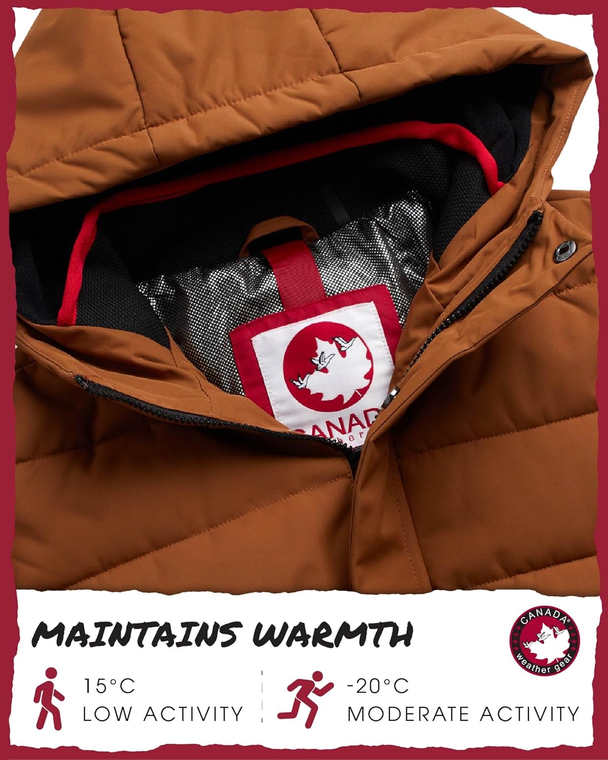 CANADA WEATHER GEAR Boys’ Puffer Jacket – Quilted Fleece Lined Winter Coat – Bubble Jacket For Boys (Size: 8-20)