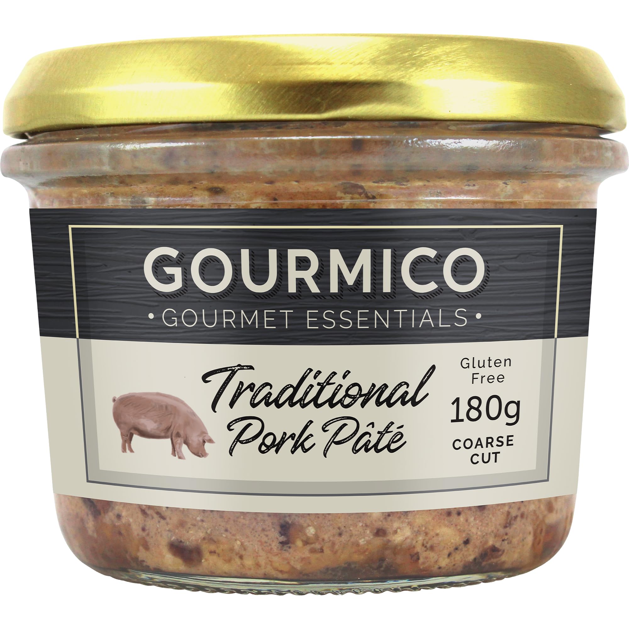 Gourmico French Pâté 180g (Traditional Pork Pâté)