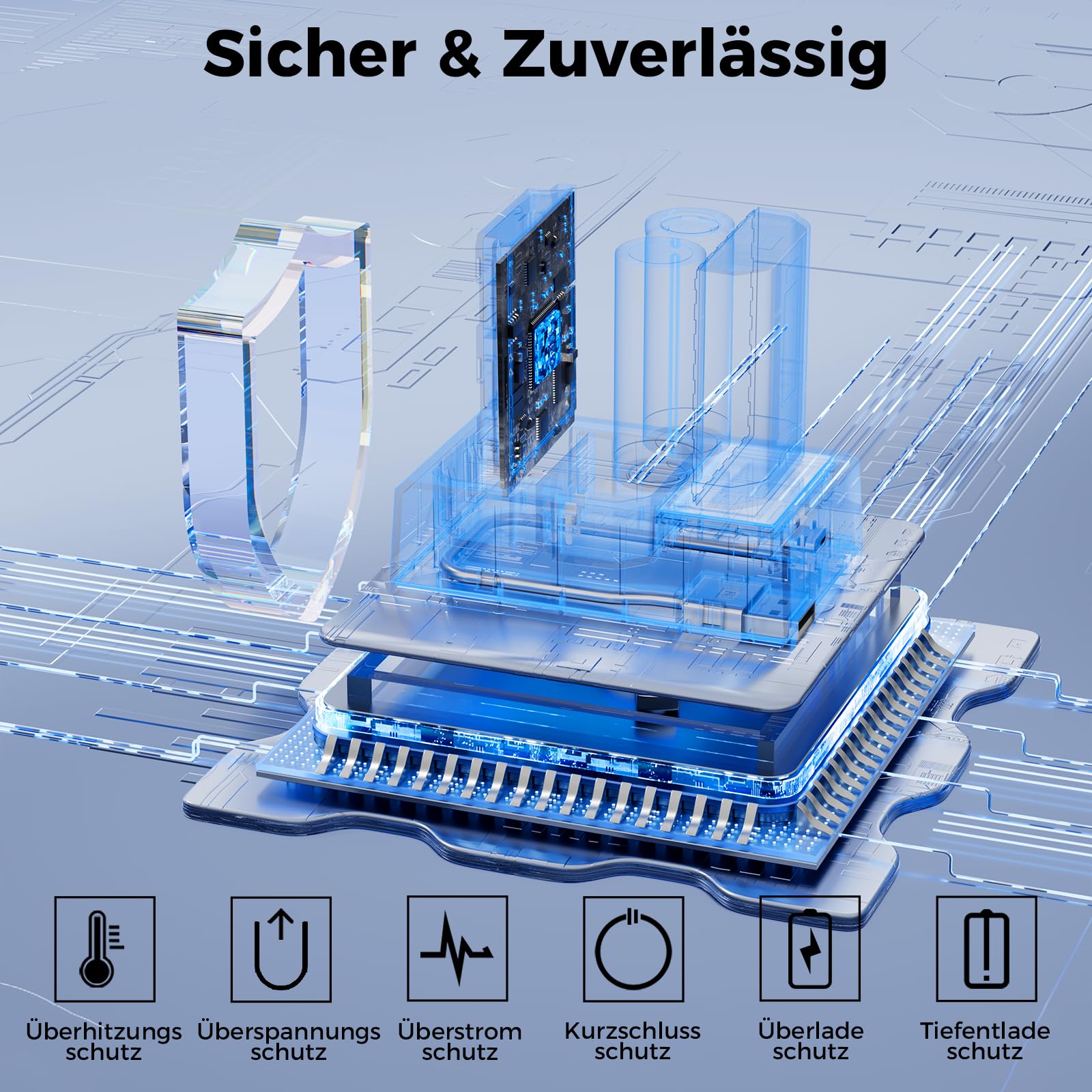 BTECH NP-FW50 Akku 1030mAh 2er-Pack mit USB-C Schnellladegerät, Ersatzakku kompatibel mit Sony ZV-E10, A6000, A6300, A6400, A6500, A7, A7 II, A7R II, A7S II, A5000, A5100, RX10