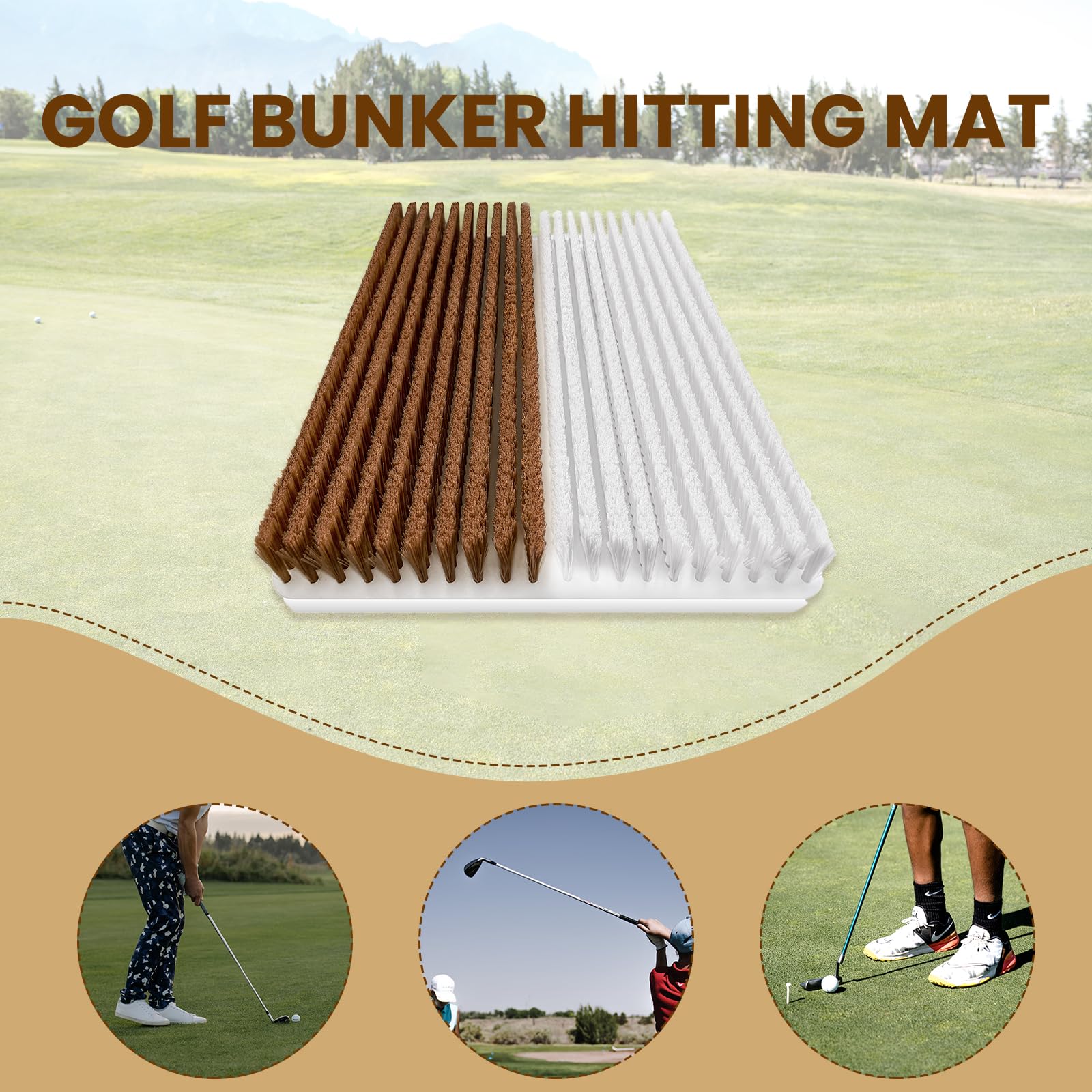 Buy HamRoRung Bunker Mate,Golf Bunker Mat, Simulates The Real Golf