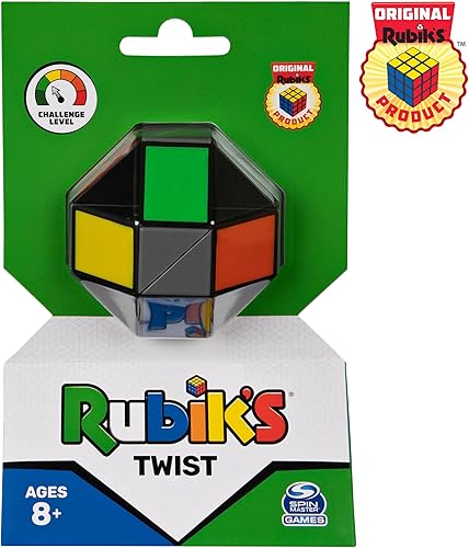 Miniatura 2 de Rubik's Rompecabezas 3D de giro, colorido y clásico, rompecabezas de cerebro retro, juguete para ansiedad que se dobla y gira en formas objetos,