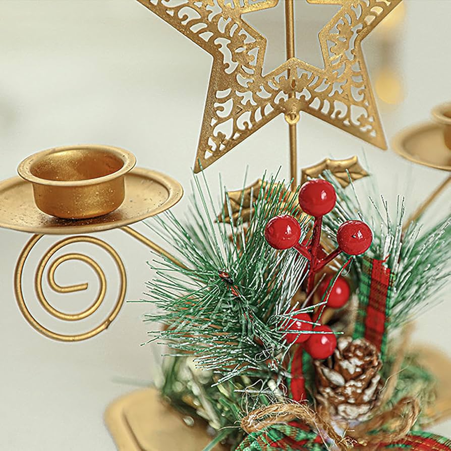 フランス製アイアン　サンタクロース＆トナカイのキャンドルスタンド ベティーナフランケ キャンドルスタンド サンタとソリ | 木のおもちゃ