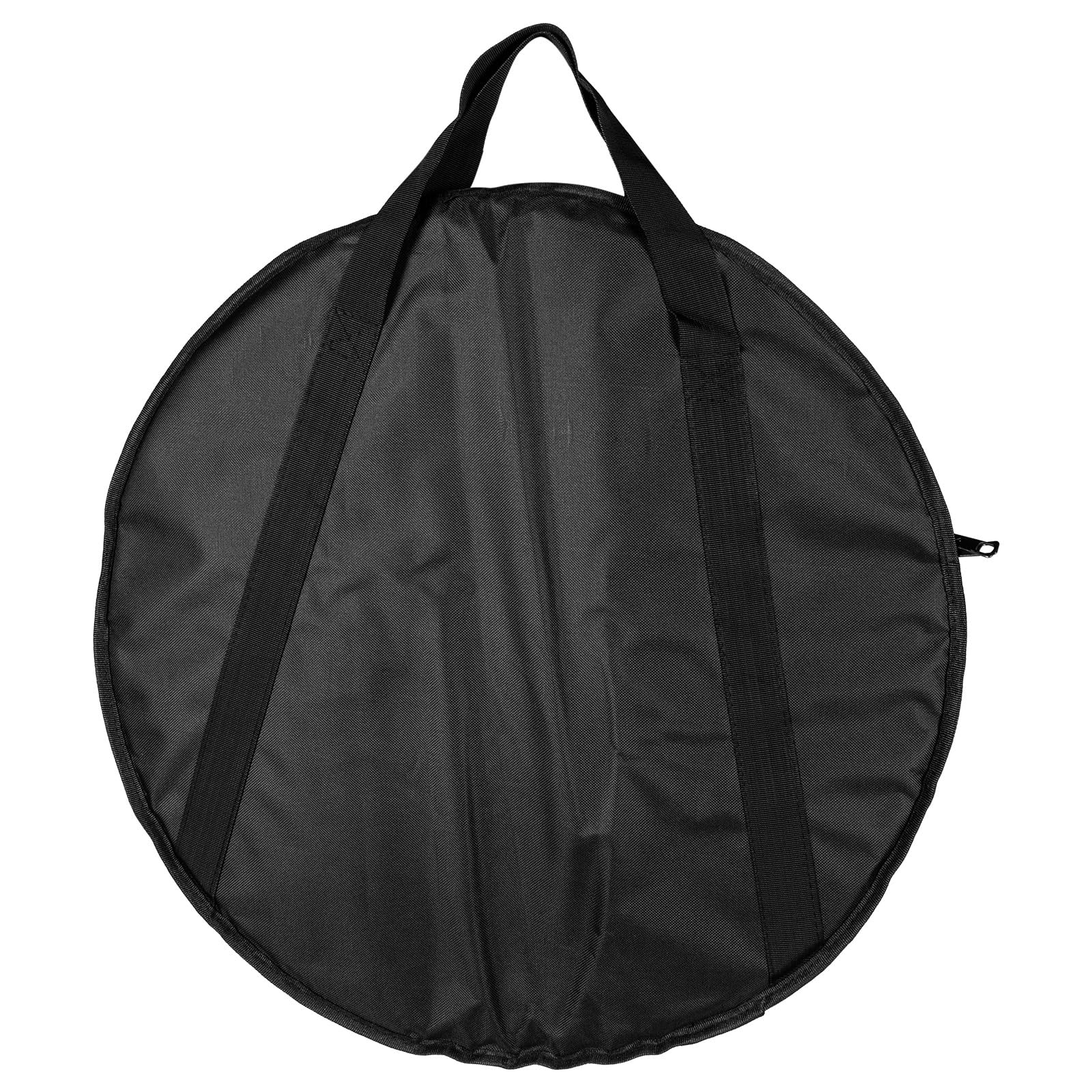 Bolsa para Platillos de 21 Pulgadas, Acolchada y Gruesa, Resistente al Agua, de Tela Oxford y Algodón, para Transporte y Viaje, Negro