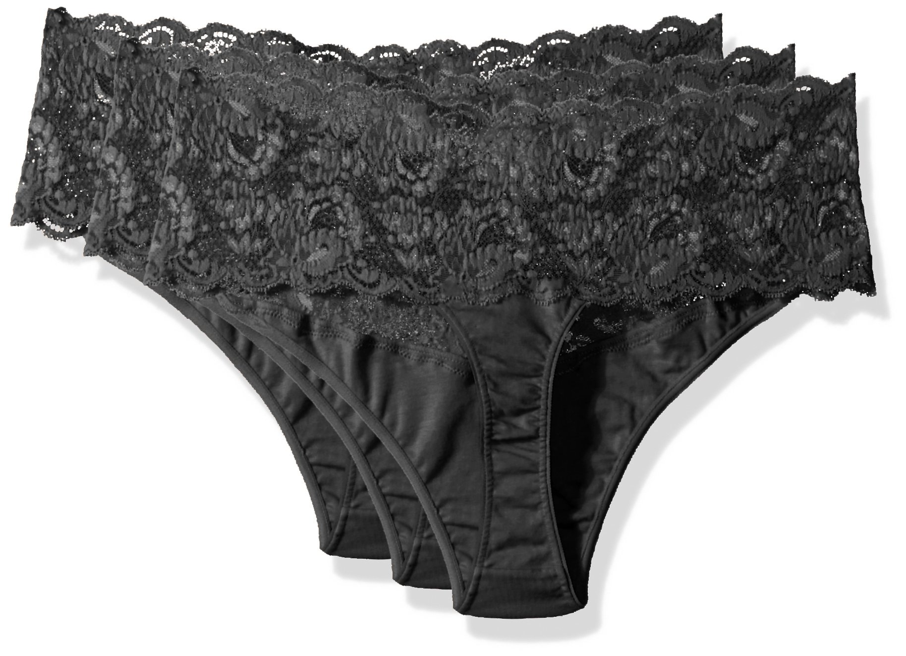 Cosabella Lot de 3 strings Say Never Lovelie pour femme Grande taille