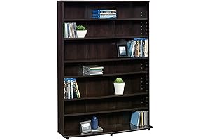 Sauder Multimedia 7 Tier Tower, the Pinnacle of Multimedia Storage