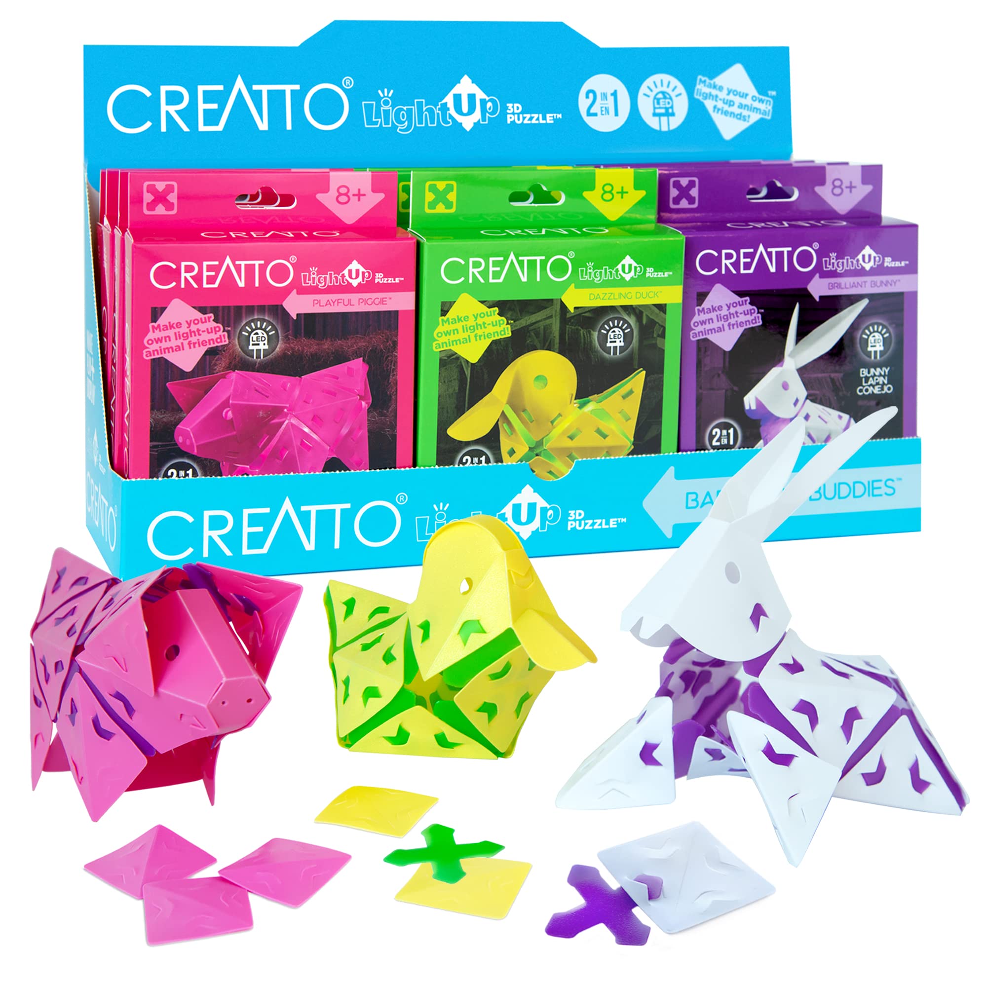 Amazon.com: Creatto Barnyard Buddies – Brilliant Bunny, Dazzling