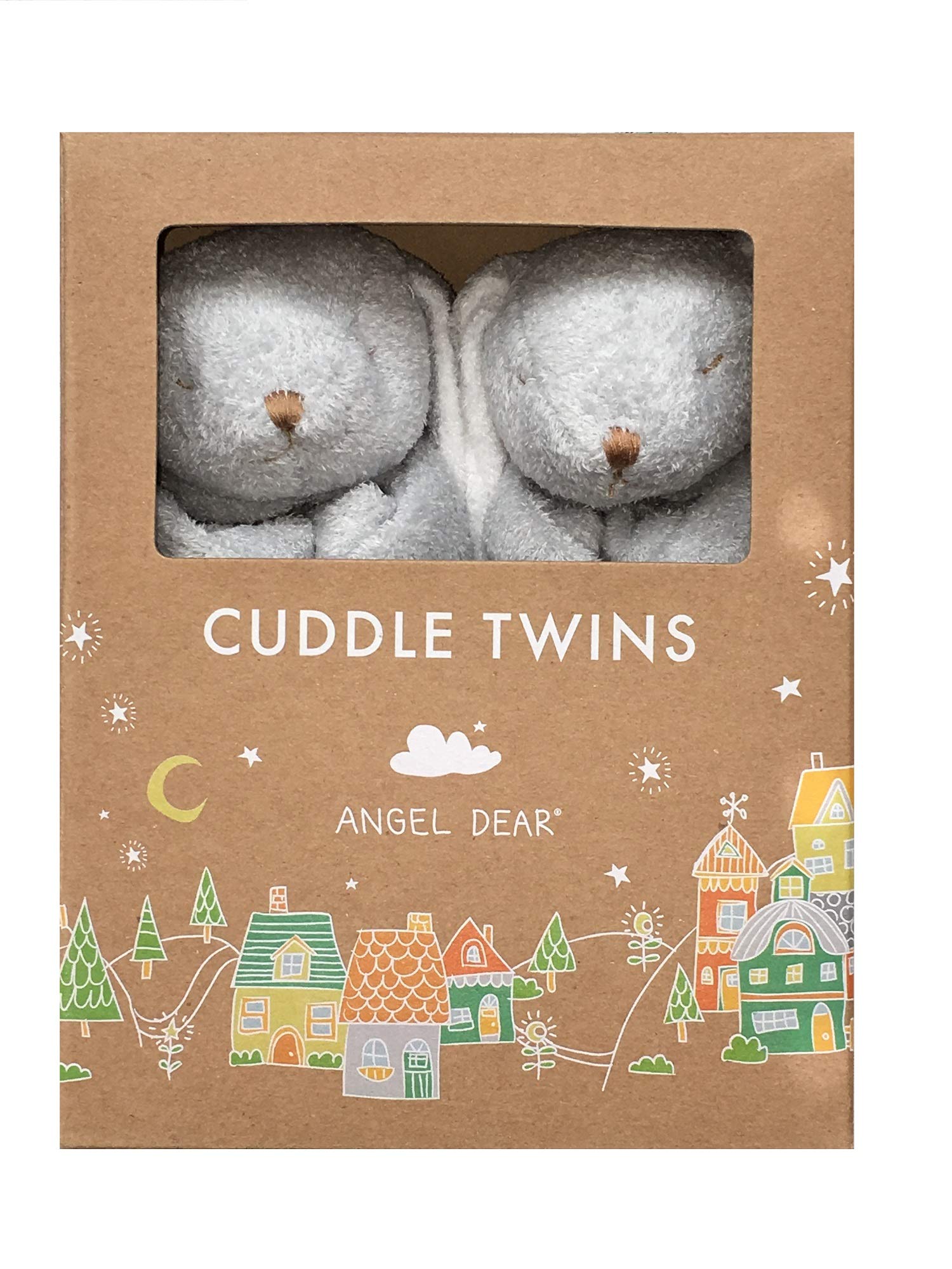 Grey Bunny Twin Set Blankies Box.