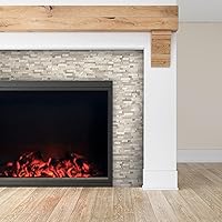 Vista 9 de SUNWINGS Mosaico de 5 hojas de azulejos de mármol autoadhesivos de piedra natural 3D de 11.5 x 10.7 pulgadas, para salpicaduras de cocina, baño