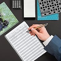 Vista 9 de El cuaderno de registro de cheques premium y registro de tarjetas de débito de The Superior Register - Registro de cuenta corriente, libro mayor