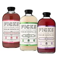 Vista 17 de Ficks Mezcla de cóctel prémium (Margarita de mora, 32 onzas líquidas (paquete de 2))