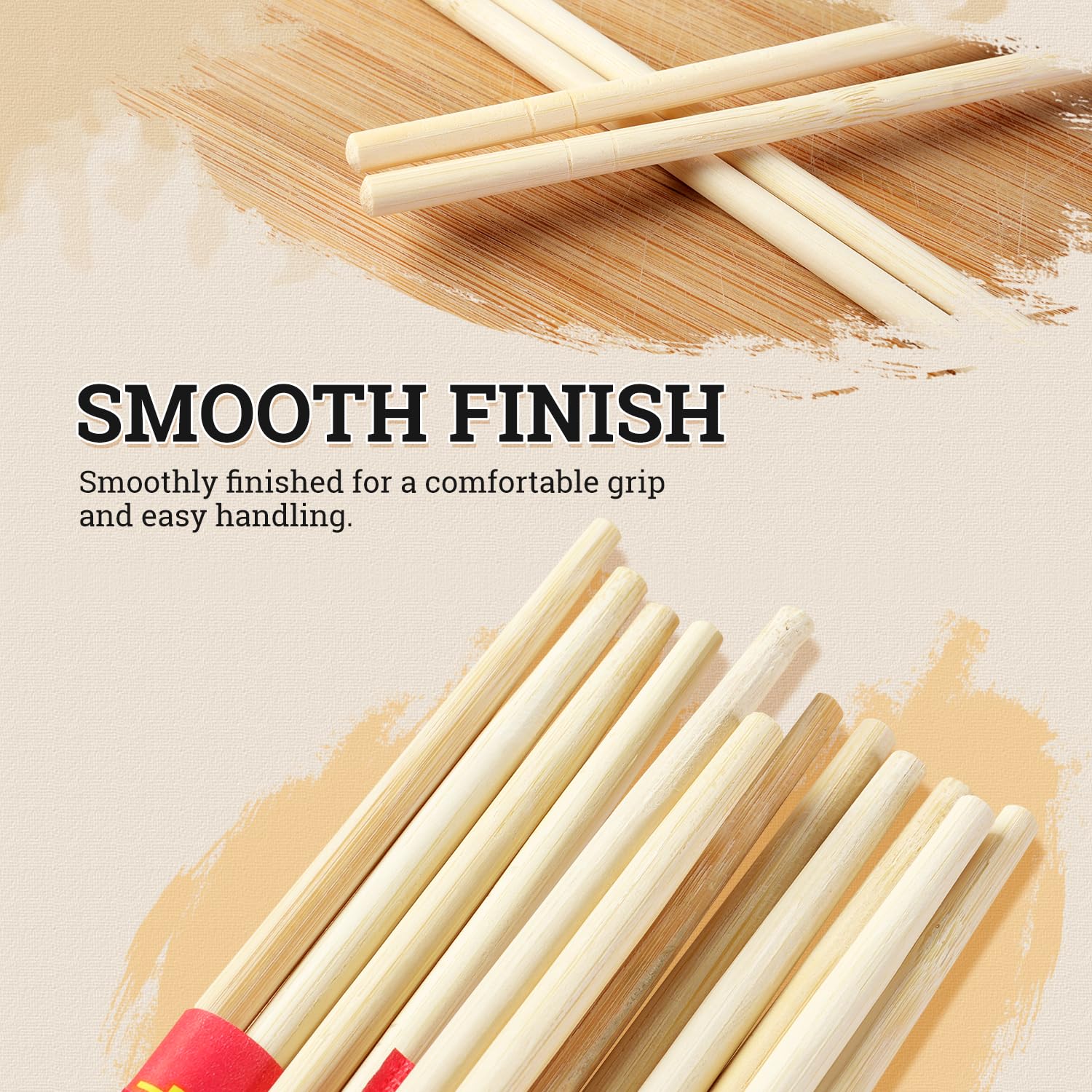 Bamboo Chopsticks - 100 Sets -4