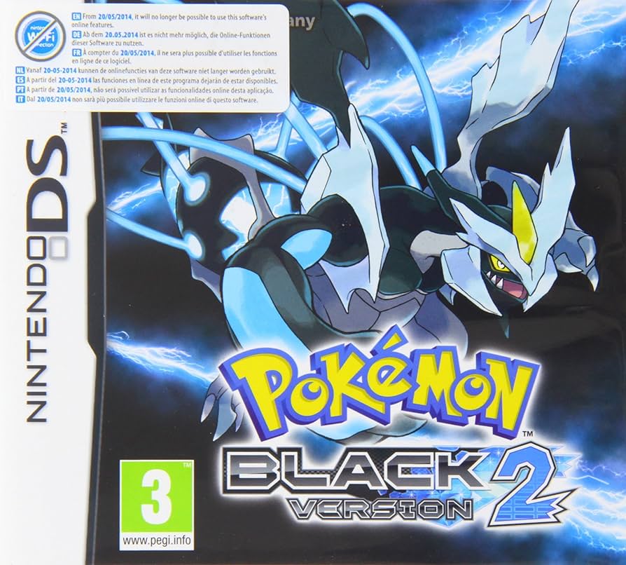 Pokémon black 2 [import anglais] : Amazon.fr: Jeux vidéo