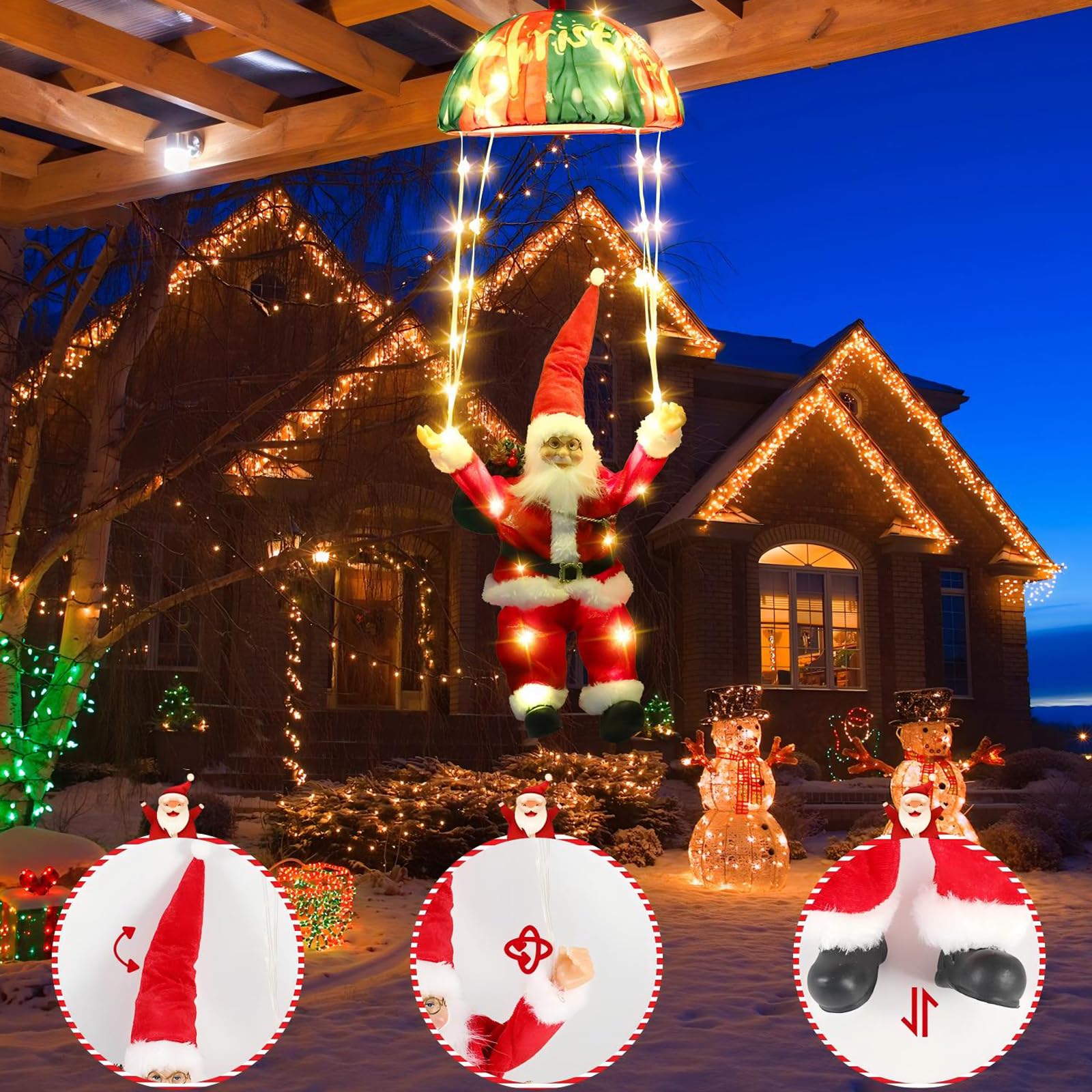 Amazon.com : Christmas Decorations Lights Outdoor, 88 LED
