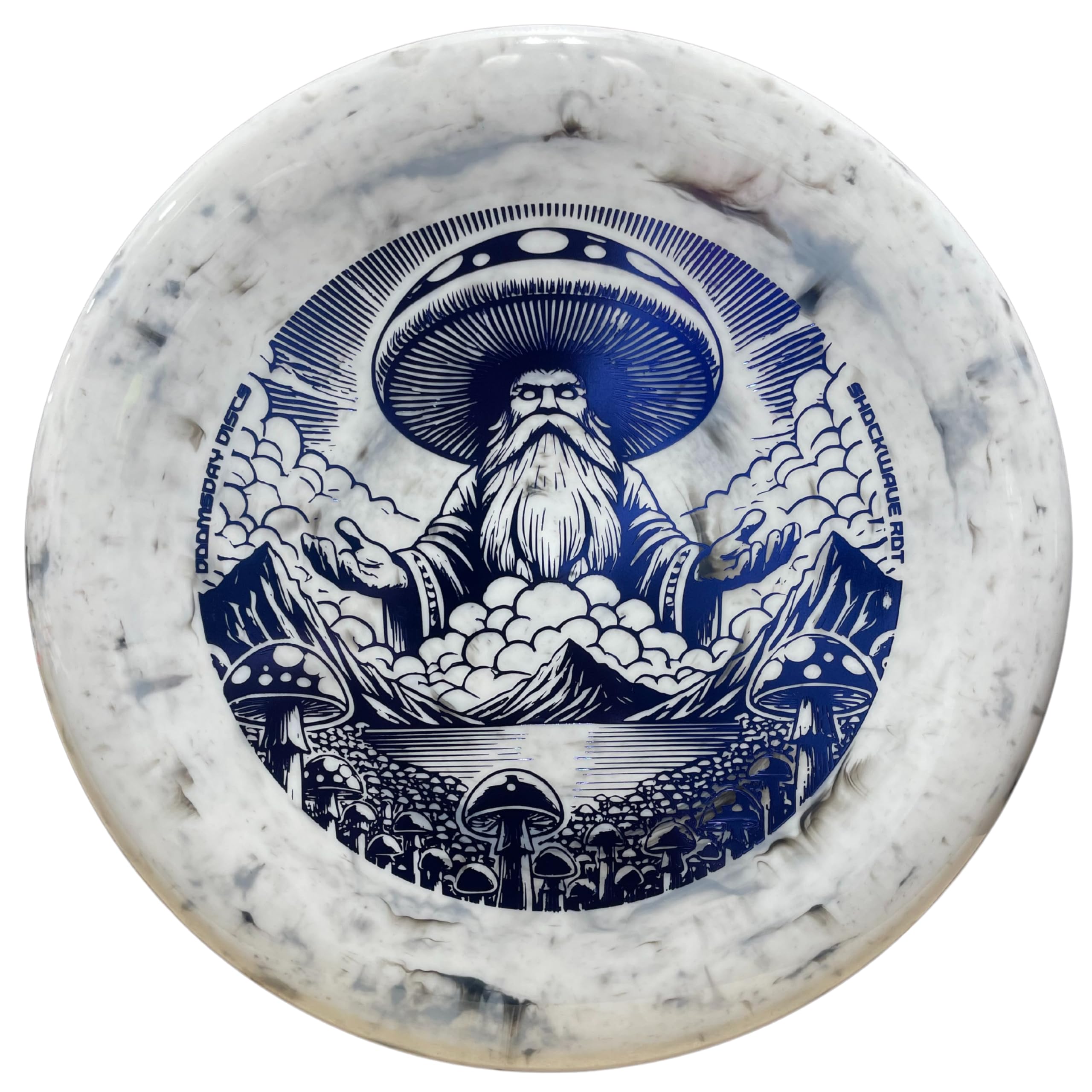 DOOMSDAY DISCS Rot Disc Golf Putter | Rounded Rim with Bead | Premium Quality Plastic for Throwing and Putting