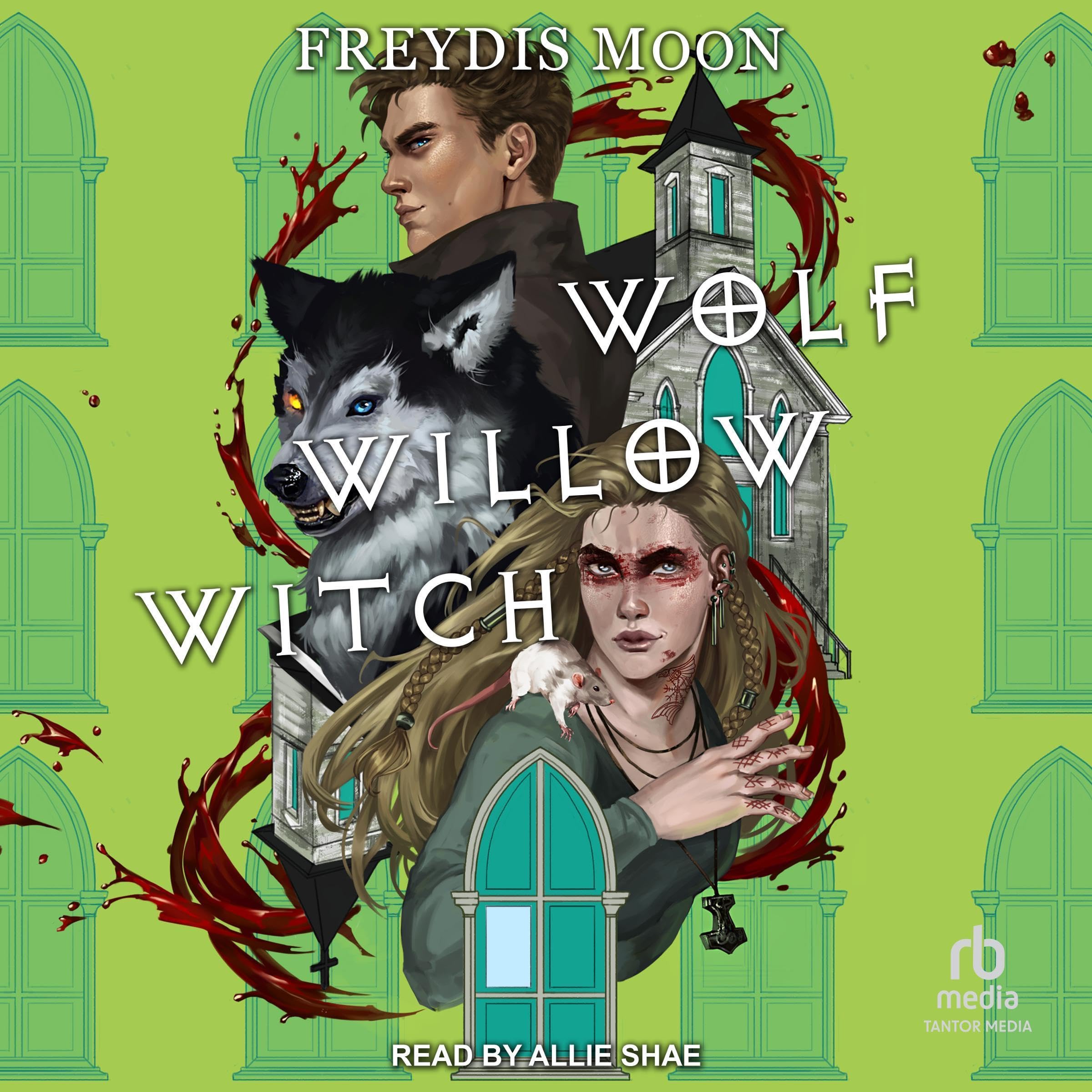 Cover art for Wolf, Willow, Witch