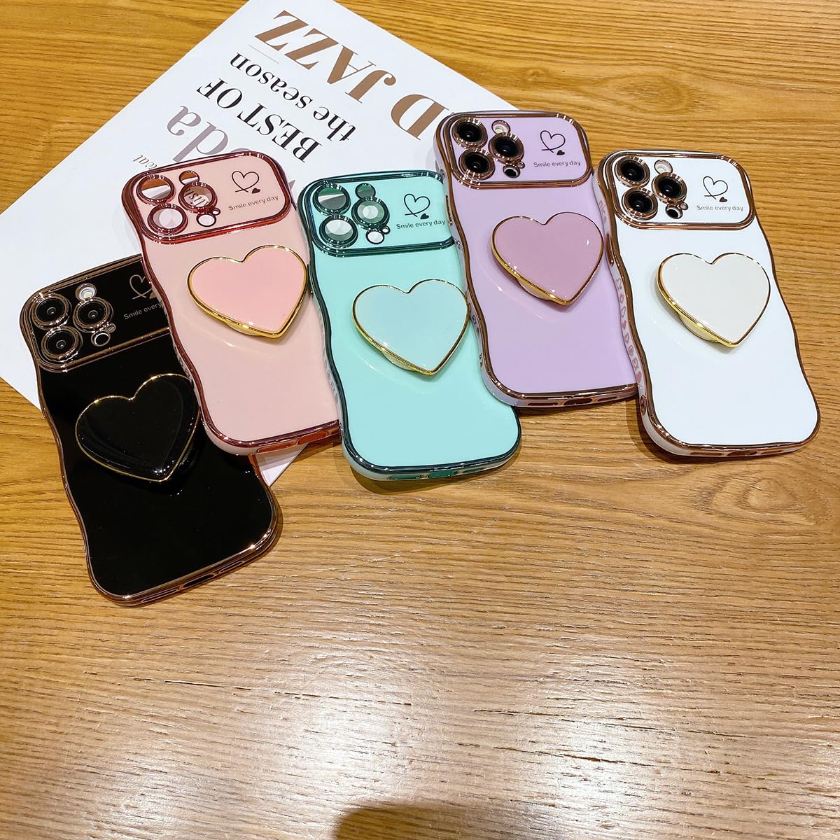 Amazon.com: Compatible with iPhone 16 Pro Max Heart Holder case