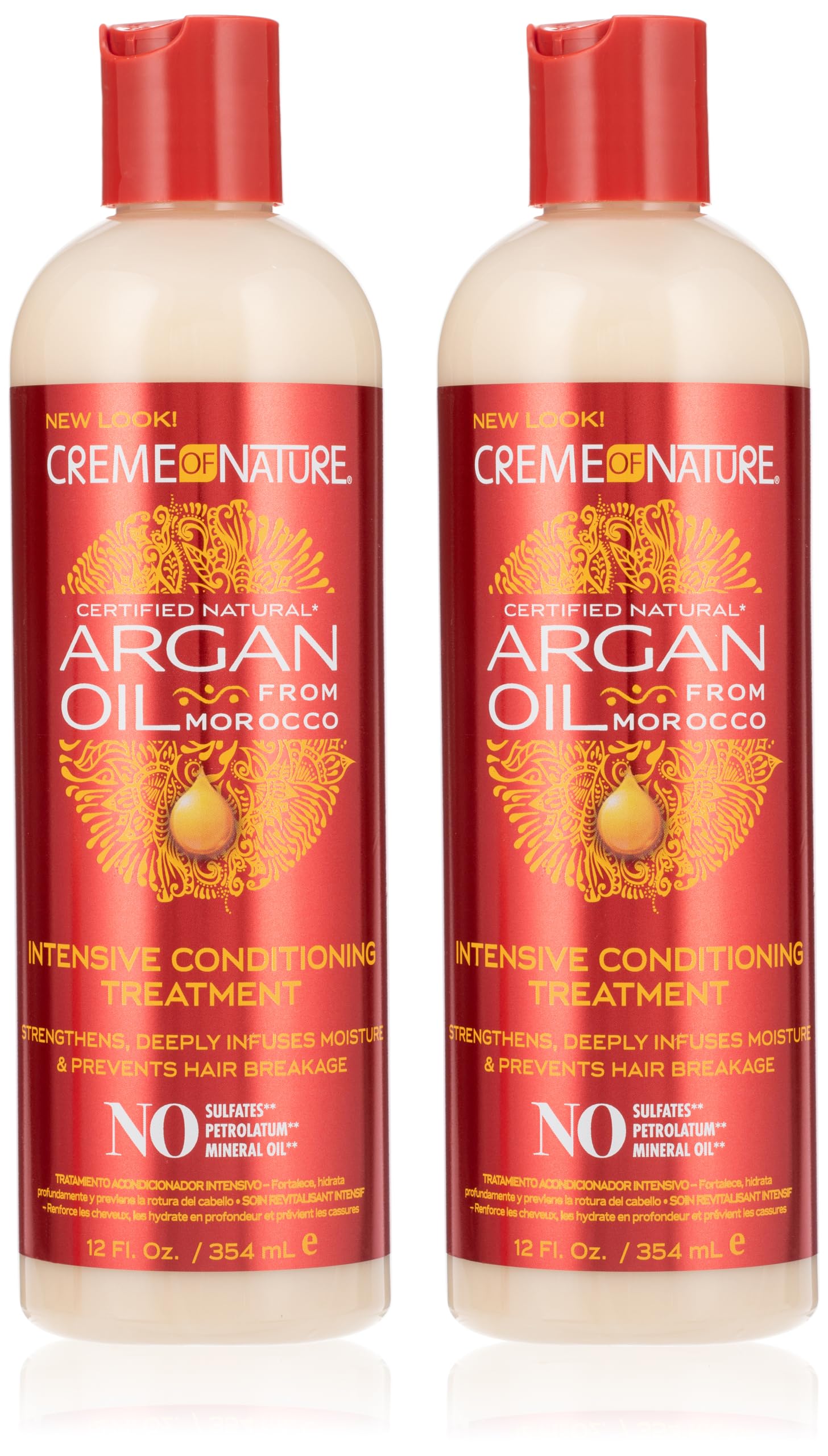 Argan Oil Conditioner Intense Treatment 12 Ounce (354ml) (2 Pack)