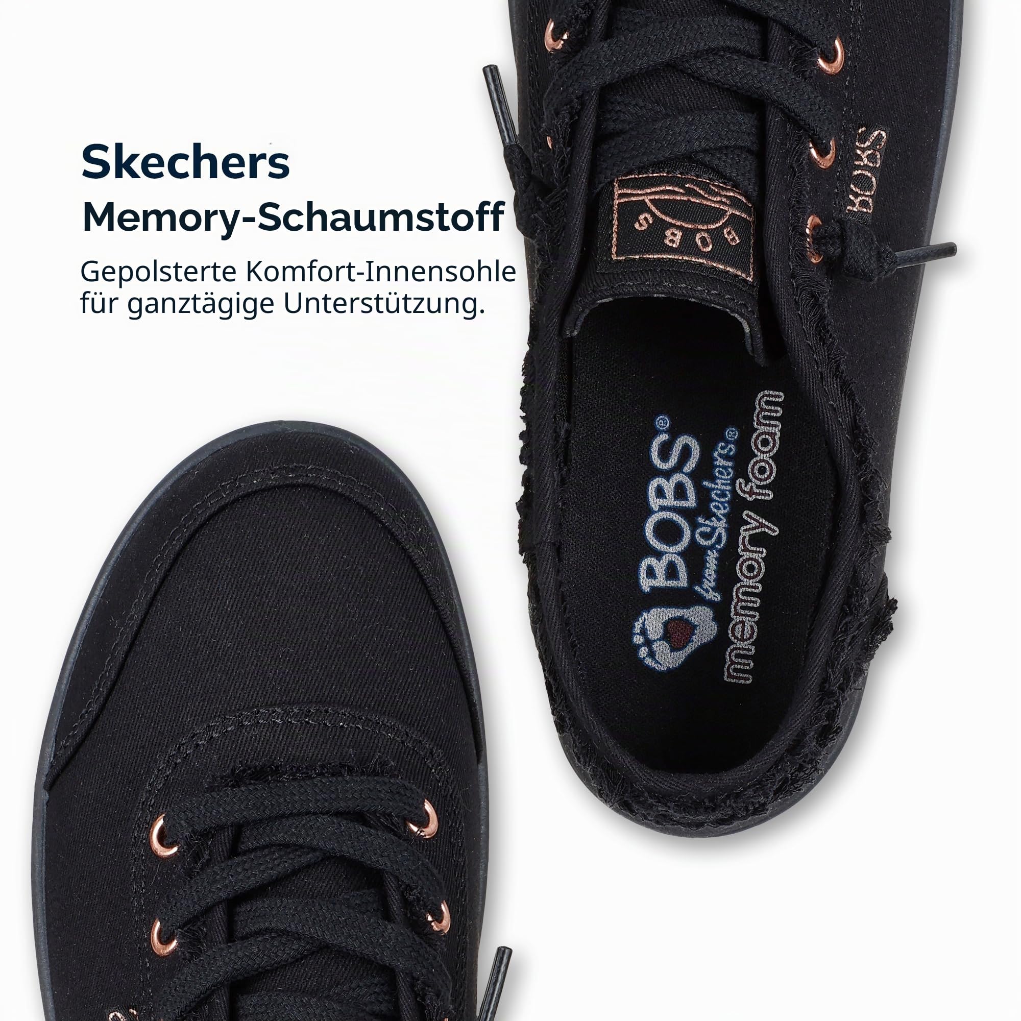 Skechers Damen Bobs B Cute Sneaker – Bild 3