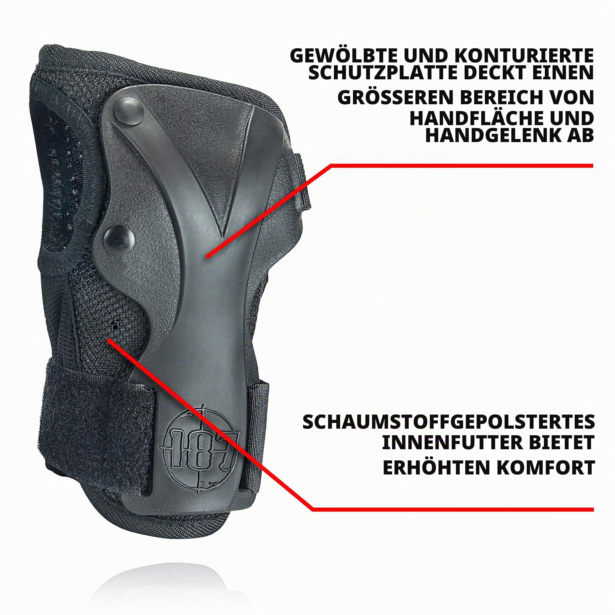 Killer Pads Schutzausrüstung Wristguard Derby