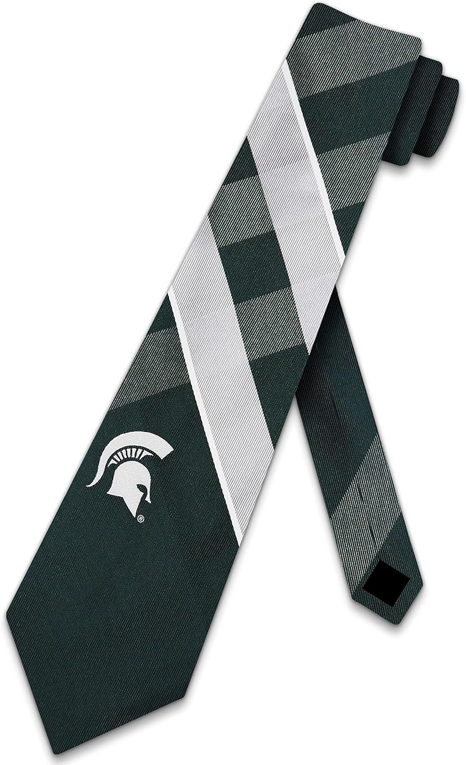 Eagles Wings Michigan State Ties Spartans Mens College Neckties