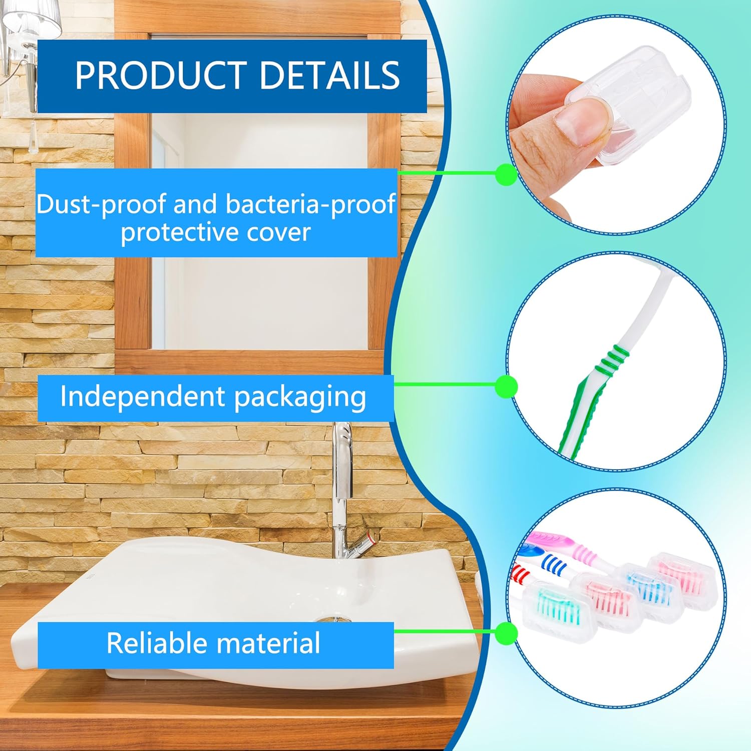160 Pcs Disposable Toothbrushes Individually Wrapped Toothbrushes Bulk with Cover Caps Plastic Soft Bristle Manual Toothbrush for Adults Home Guest Travel Hotel Homeless, 4 Colors