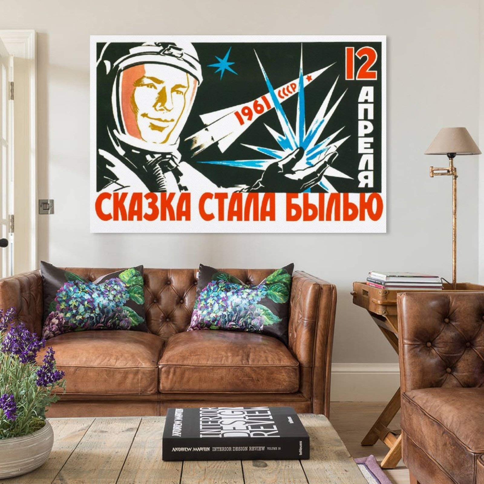 Spilla Astronauta CCCP – Cosmonauta Yuri Gagarin, Distintivo Sovietico In Lega Con Placcatura Oro, Smaltato, Con Fibbia Sicura – Accessorio Per Giacche E Borse