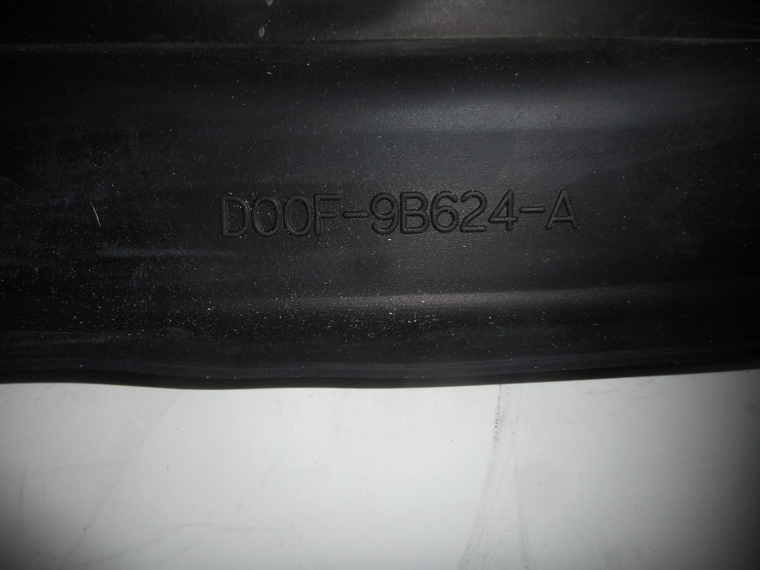 Generic 1970-1971 Torino Ranchero Fairlane Shaker Ram Air Scoop to Hood Seal Gasket - Black, Chrome Alloy Steel - Front, Car