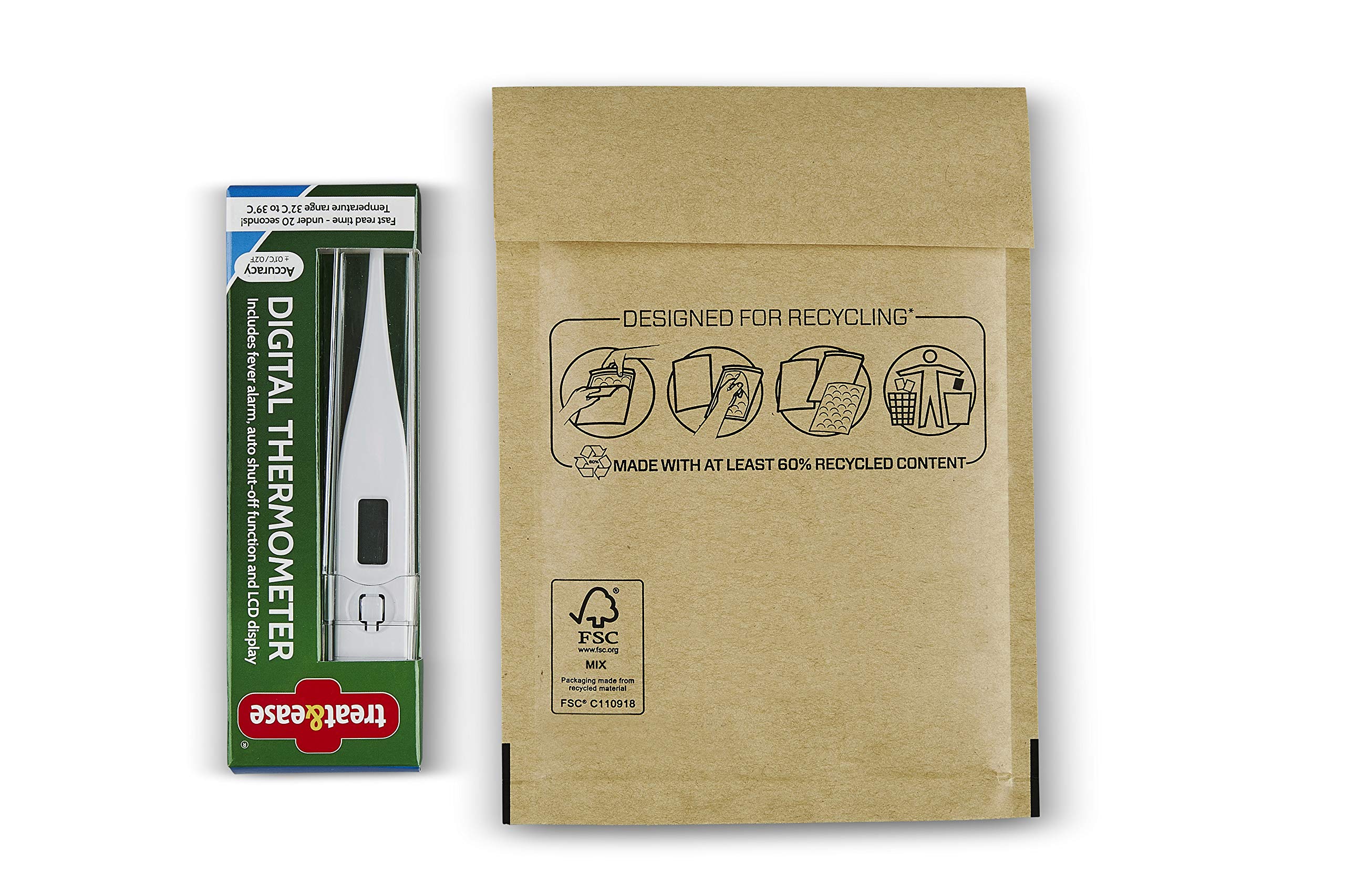 Bankers Box - Sobres y Bolsas Acolchados de Burbuja para Protección y Seguridad en Envíos y Transporte, Cierre Autoadhesivo, Ecológico, color Marrón, 10 Unidades, 110x160 mm (Nº11)