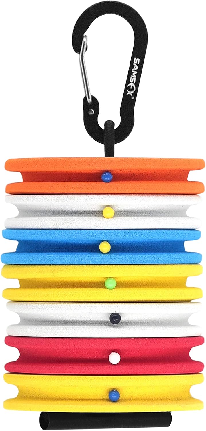 SAMSFX Tippet Holder Fly Fishing Gear for Line Leader Organizer Storage