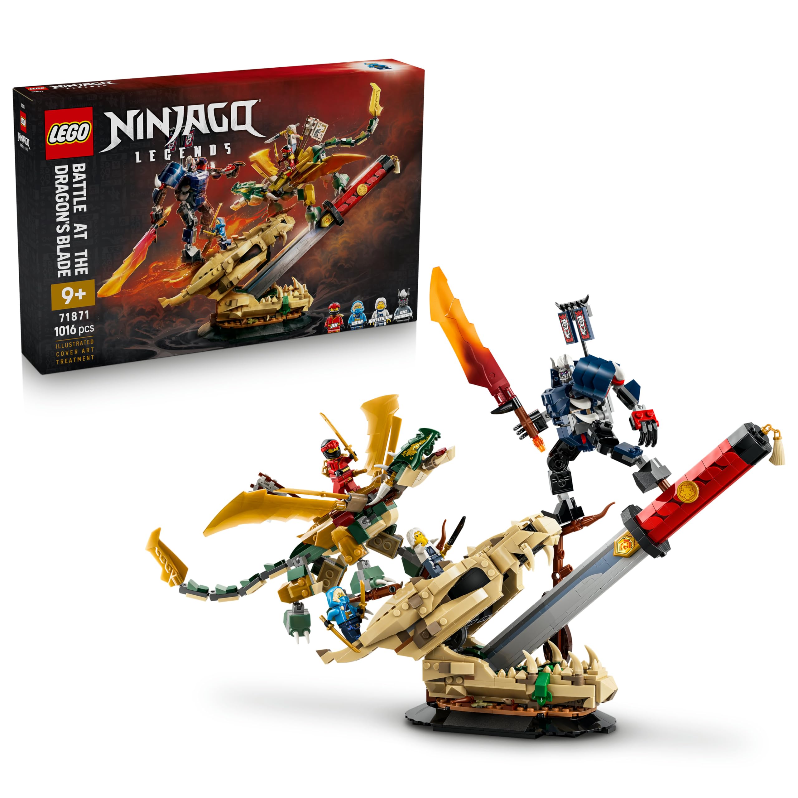 Lego Battle At The Dragon's Blade 71871