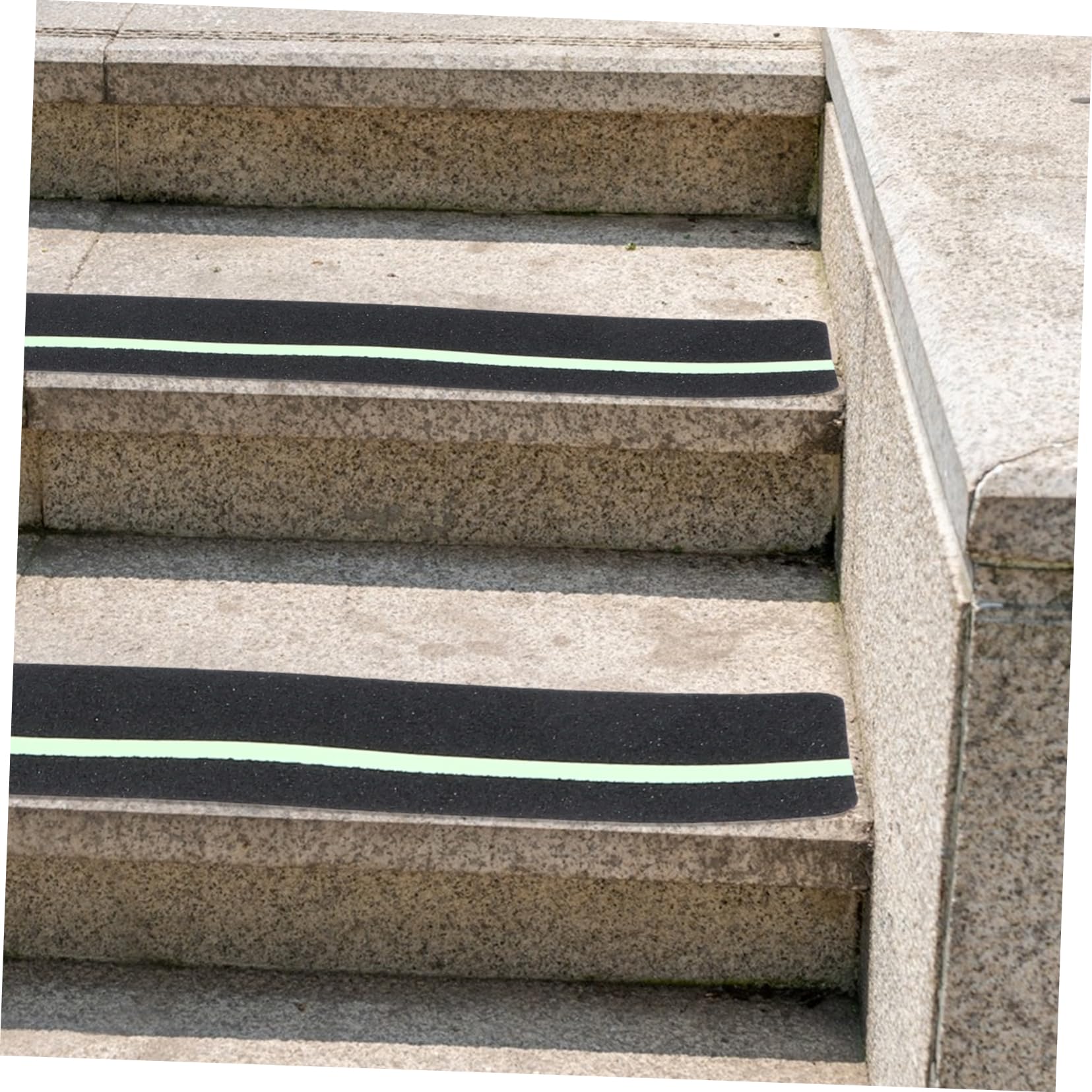 12piezas Peldaños De Escalera Antideslizantes De Madera Cinta De Seguridad Para Exteriores Terrazas y Escaleras