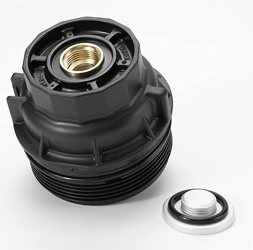 Miniatura 6 de Tapa de carcasa del filtro de aceite para Toyota Camry Tacoma Highlander RAV4 Avalon Sienna Venza, 2009 2010 2011 2012 2013 2014 2015 2016 2017 2018