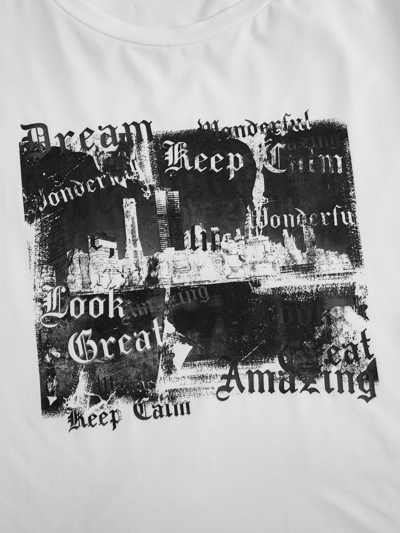 RoseSeek Women's Off The Shoulder Tops Gothic Graphic Tee Y2k Grunge Vintage Oversized T Shirts Trendy Outfits: X-Large Pure White