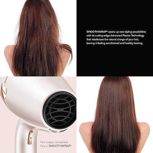 Miniatura 10 de INFINITIPRO BY Conair SmoothWrap Secador de pelo con difusor Secador de pelo para menos encrespamiento, más volumen y cuerpo Con tecnología