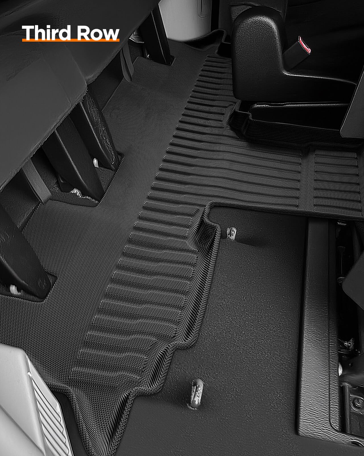 OMAC Autovloermatten, rubberen matten, compatibel met Subaru