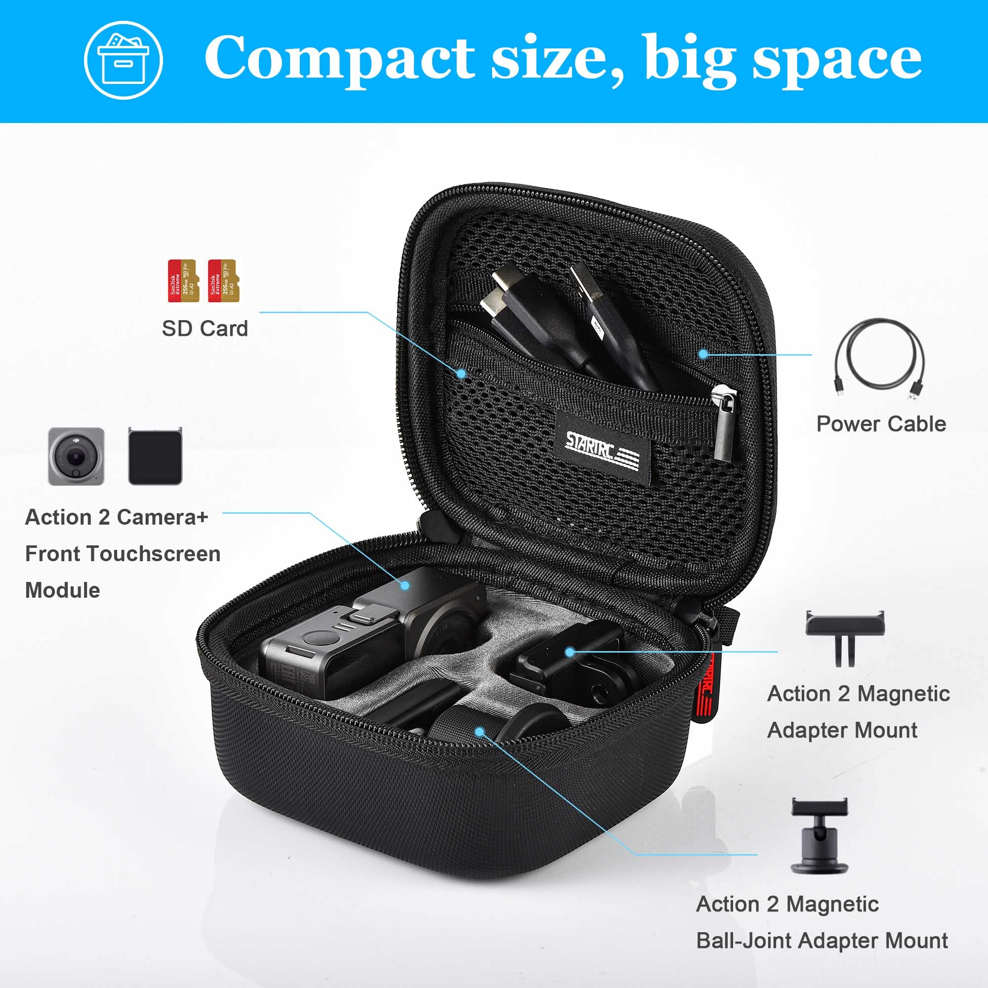 DJI action 2 power combo アクションカメラ・ケースセット Amazon | DJI ACTION 2 7in1用アクセサリーセット（レシーブ
