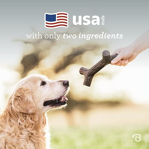 Vista 12 de Benebone Bacon Stick - Juguete masticable duradero para perros masticadores agresivos, tocino real, fabricado en Estados Unidos, mediano
