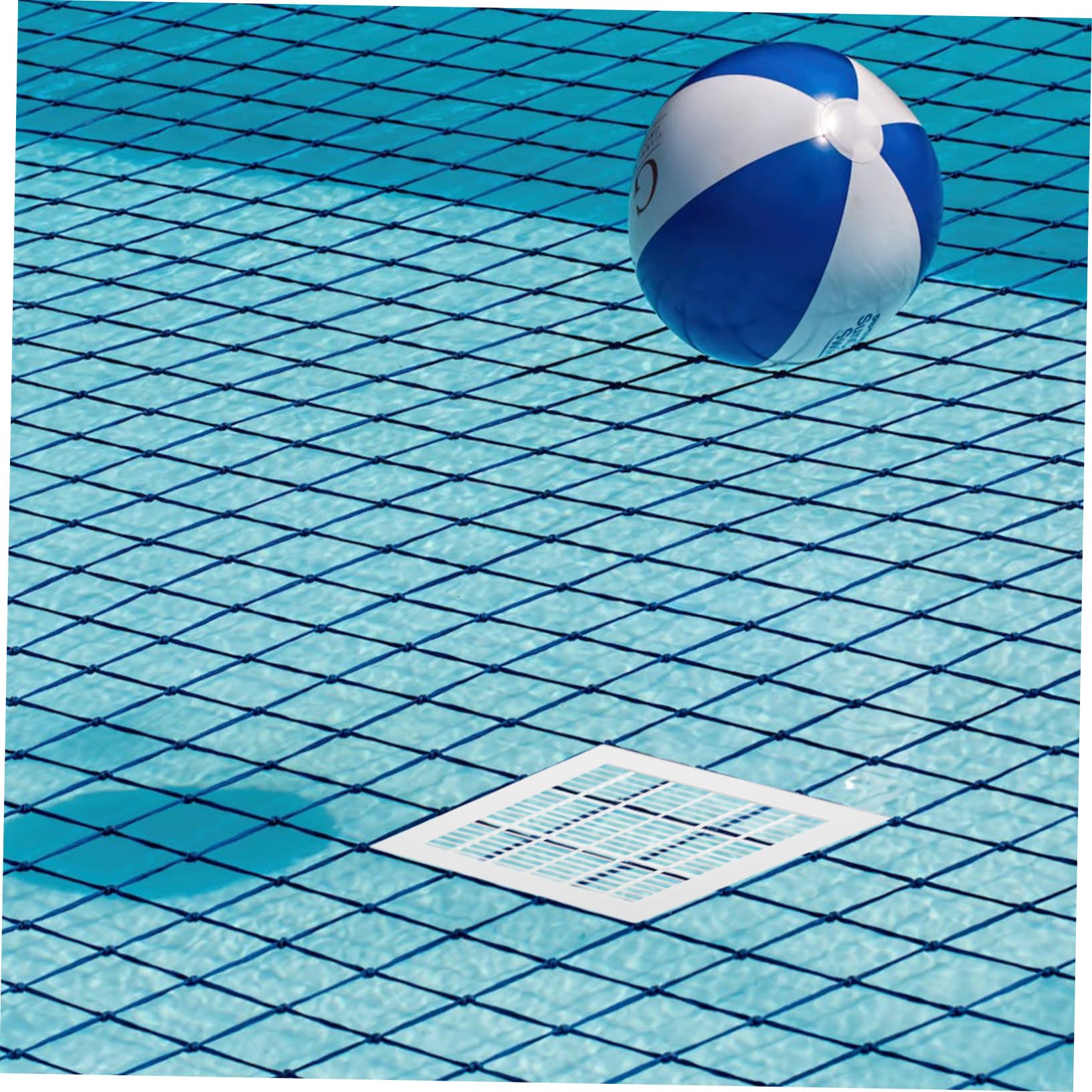 Hemobllo Tapa de Desagüe de Piscina Repuesto Seguro de Plástico, Blanco