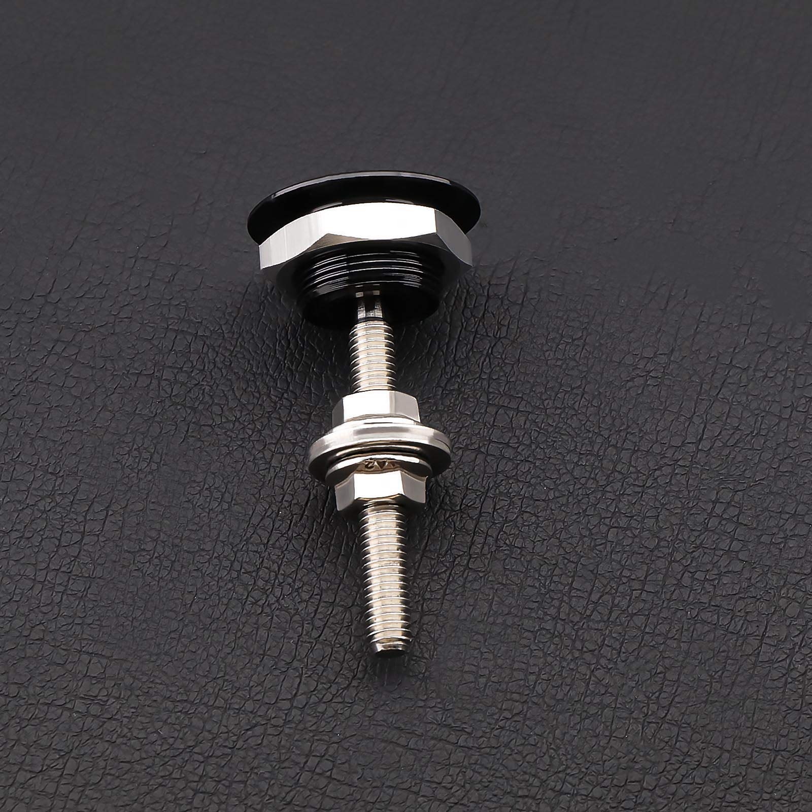 2 chiusure a sgancio rapido da 30 mm universali per veicoli, mini kit di clip di bloccaggio a pulsante per cofano in lega di alluminio per auto, paraurti, targa o fai da te